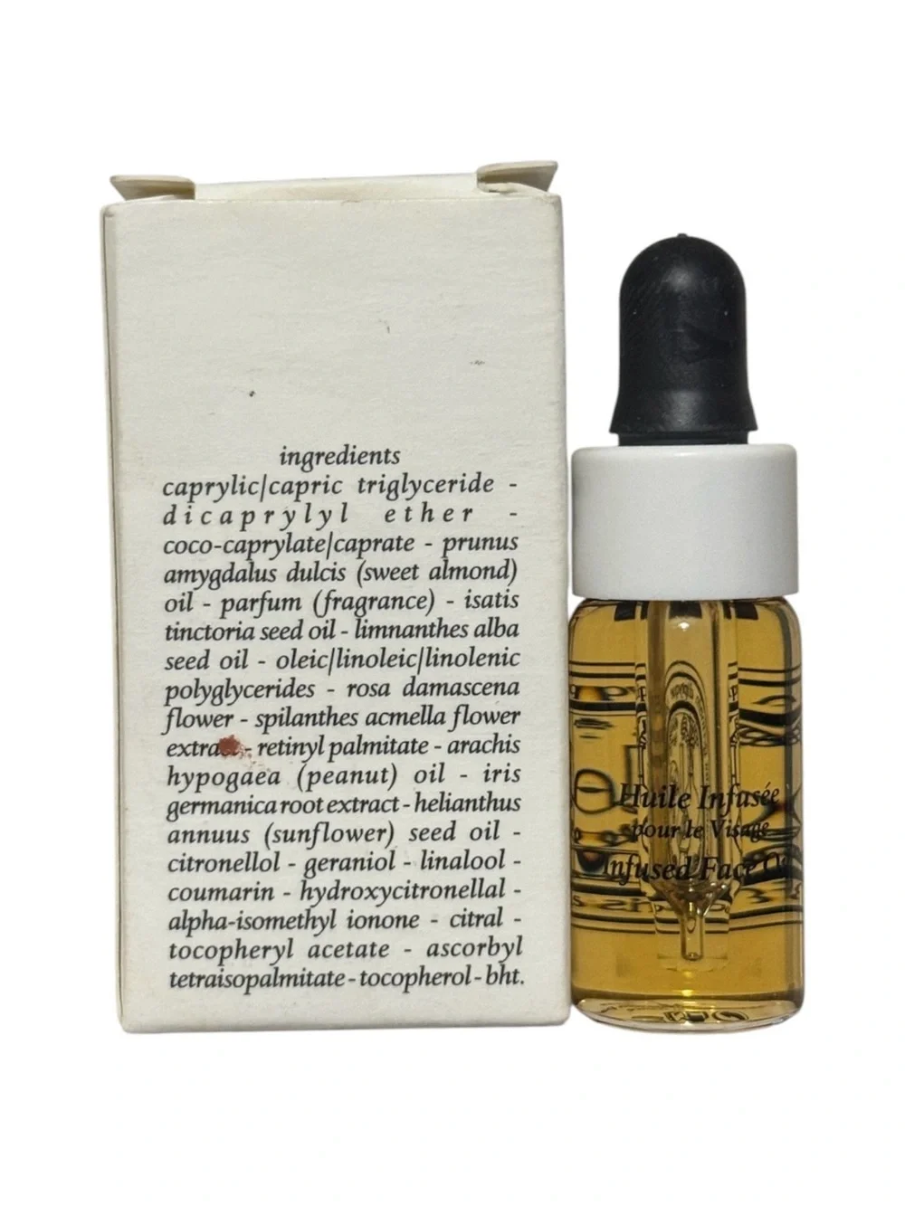 Diptyque Infused Face Oil 4 ml Huile Visage Serum, Deluxe Mini Rare Sample NEW